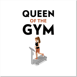 Queen In The Gym Posters and Art